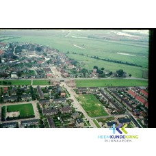 Oud en Nieuw Lobith zicht op Pleintje en Komstraat Coll. G.B. Janssen (384)